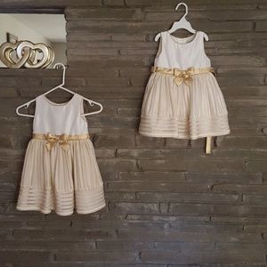 Matching toddler dresses